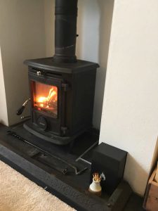 Cornish Holiday Cottage Woodburner